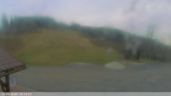 Dolní část sjezdovky