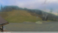 Dolní část sjezdovky