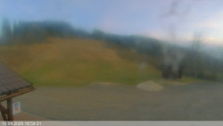 Dolní část sjezdovky