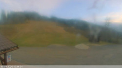 Dolní část sjezdovky