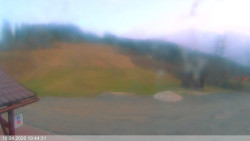 Dolní část sjezdovky