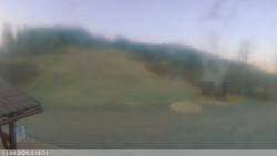 Dolní část sjezdovky