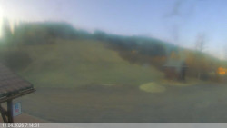 Dolní část sjezdovky