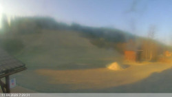 Dolní část sjezdovky