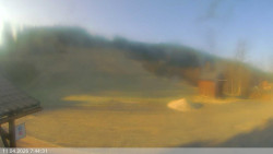 Dolní část sjezdovky