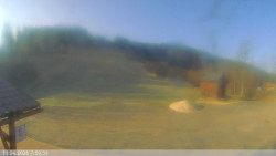 Dolní část sjezdovky