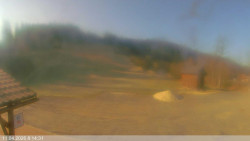 Dolní část sjezdovky