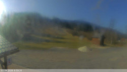 Dolní část sjezdovky