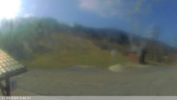 Dolní část sjezdovky