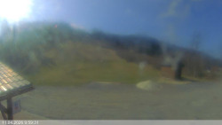 Dolní část sjezdovky