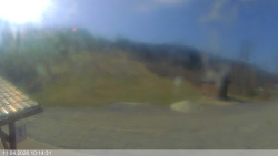 Dolní část sjezdovky