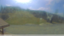 Dolní část sjezdovky