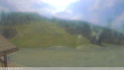 Dolní část sjezdovky