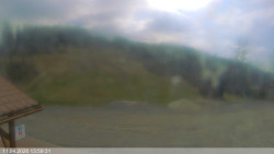 Dolní část sjezdovky