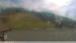 Dolní část sjezdovky