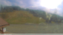 Dolní část sjezdovky