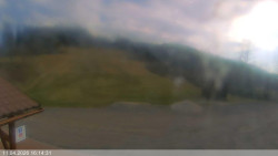 Dolní část sjezdovky