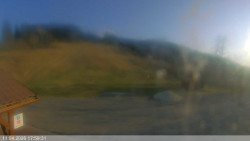 Dolní část sjezdovky