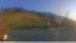 Dolní část sjezdovky