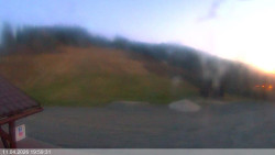 Dolní část sjezdovky