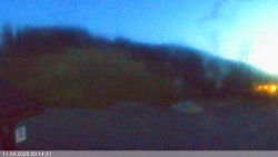 Dolní část sjezdovky