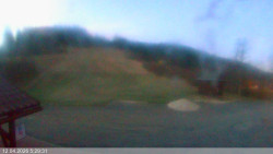 Dolní část sjezdovky