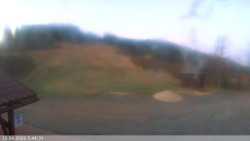 Dolní část sjezdovky