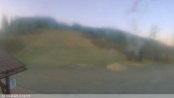 Dolní část sjezdovky