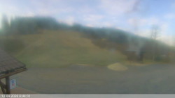 Dolní část sjezdovky