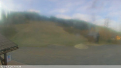 Dolní část sjezdovky