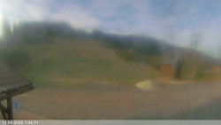 Dolní část sjezdovky