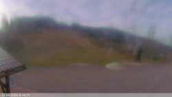 Dolní část sjezdovky