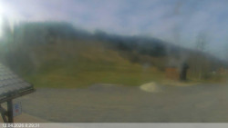 Dolní část sjezdovky