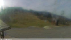 Dolní část sjezdovky