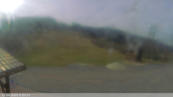 Dolní část sjezdovky