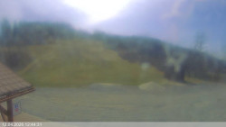 Dolní část sjezdovky