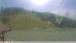 Dolní část sjezdovky