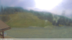 Dolní část sjezdovky