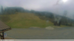 Dolní část sjezdovky