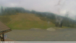 Dolní část sjezdovky