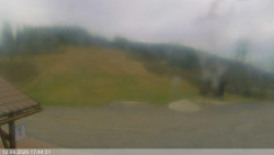 Dolní část sjezdovky