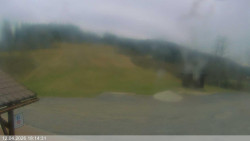 Dolní část sjezdovky