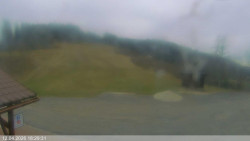 Dolní část sjezdovky