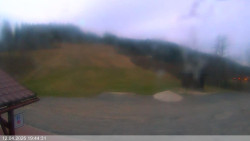 Dolní část sjezdovky