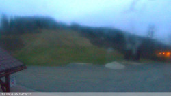 Dolní část sjezdovky