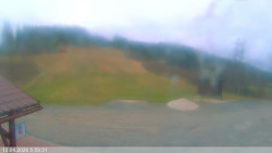 Dolní část sjezdovky