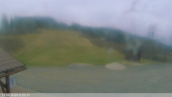 Dolní část sjezdovky