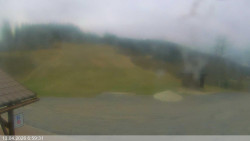 Dolní část sjezdovky