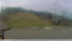 Dolní část sjezdovky