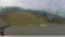 Dolní část sjezdovky